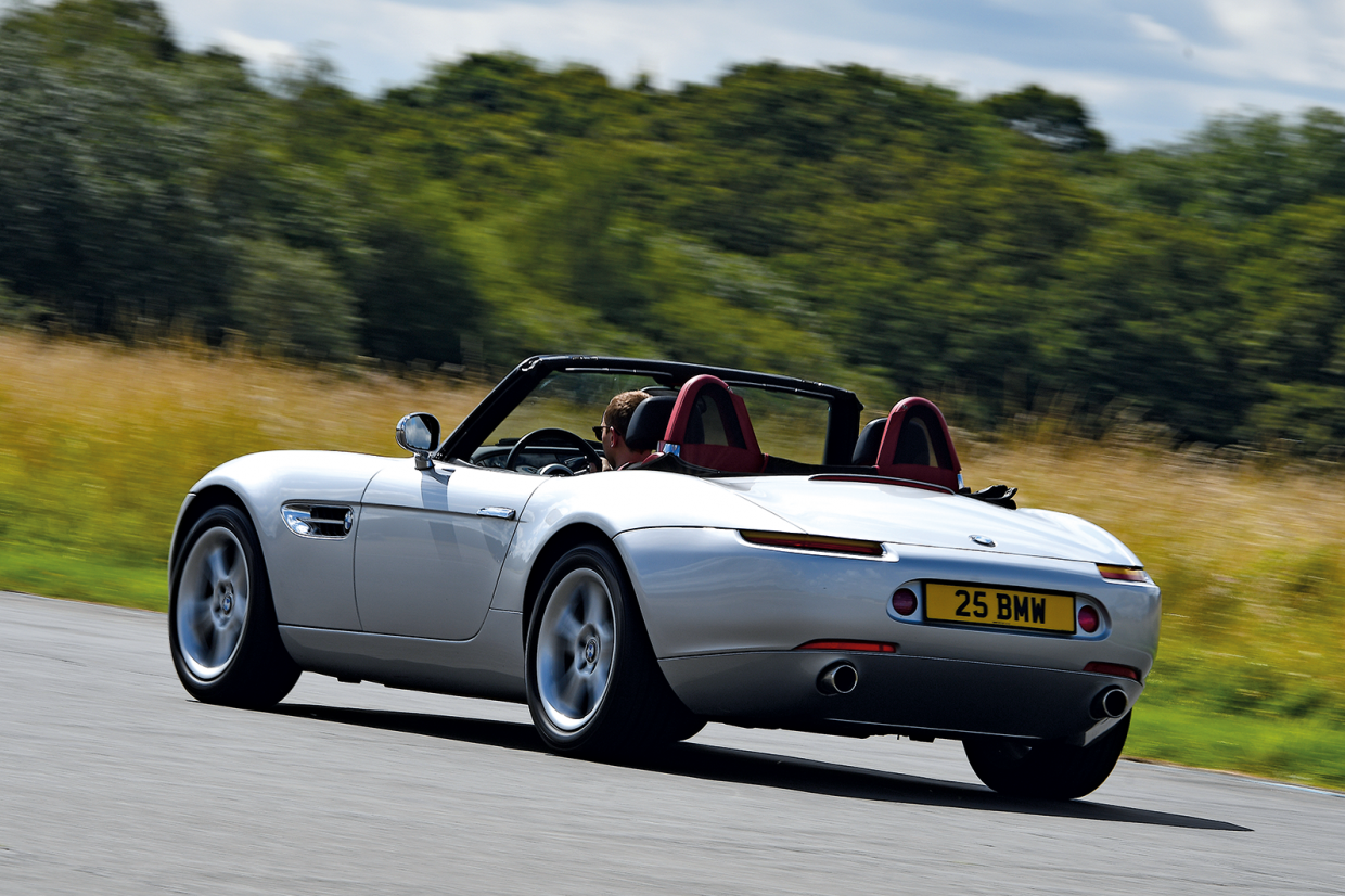 Bond’s BMWs Z3, Z8 and 750iL on track Classic & Sports Car